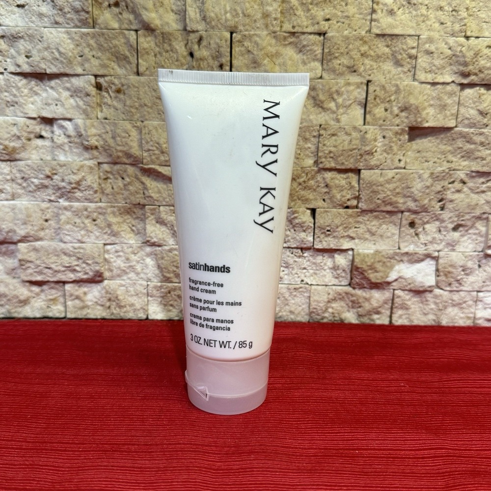 New Mary‎ Kay Satinhands Fragrance Free Hand Cream 3 oz Sealed